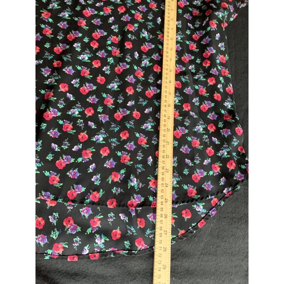 Premise Studio Womens Floral Print Blouse Size XLarge Polyester - Picture 6 of 12